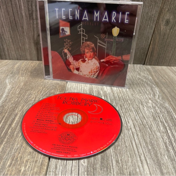 Teena Marie - Robbery [Used Very Good CD] Alliance MOD 12 Tracks - Picture 1 of 12